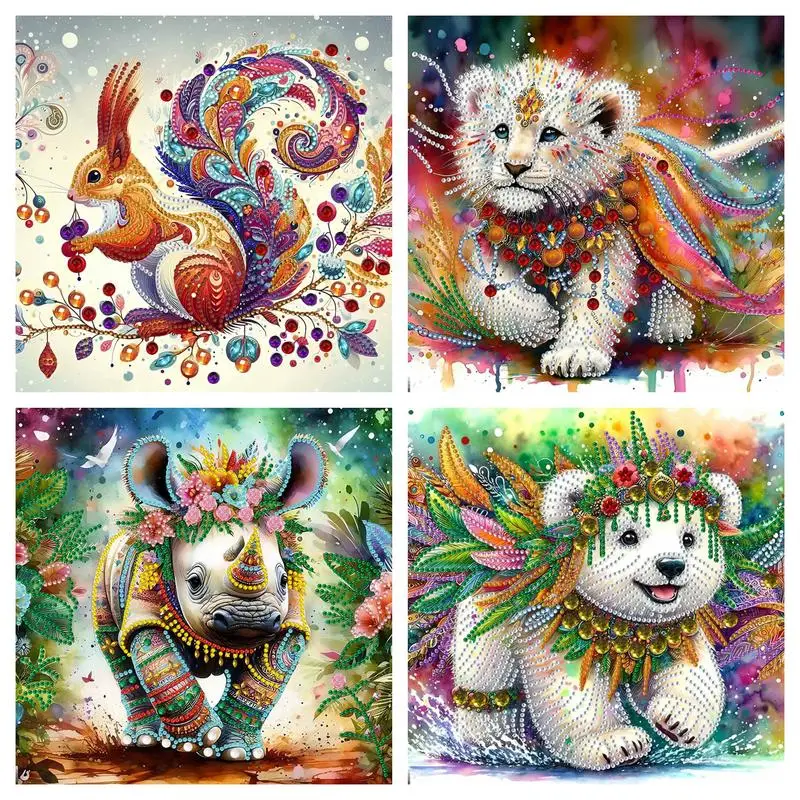 RUOPOTY Diamond Art Painting Kits For Adults Diy 5d Special Shape Crystal Rhinestone Crafts Tiger Animals Wall Decoration Gift
RUOPOTY Diamond Art Painting Kits For Adults Diy 5d Special Shape Crystal Rhinestone Crafts Tiger Animals Wall Decoration Gift