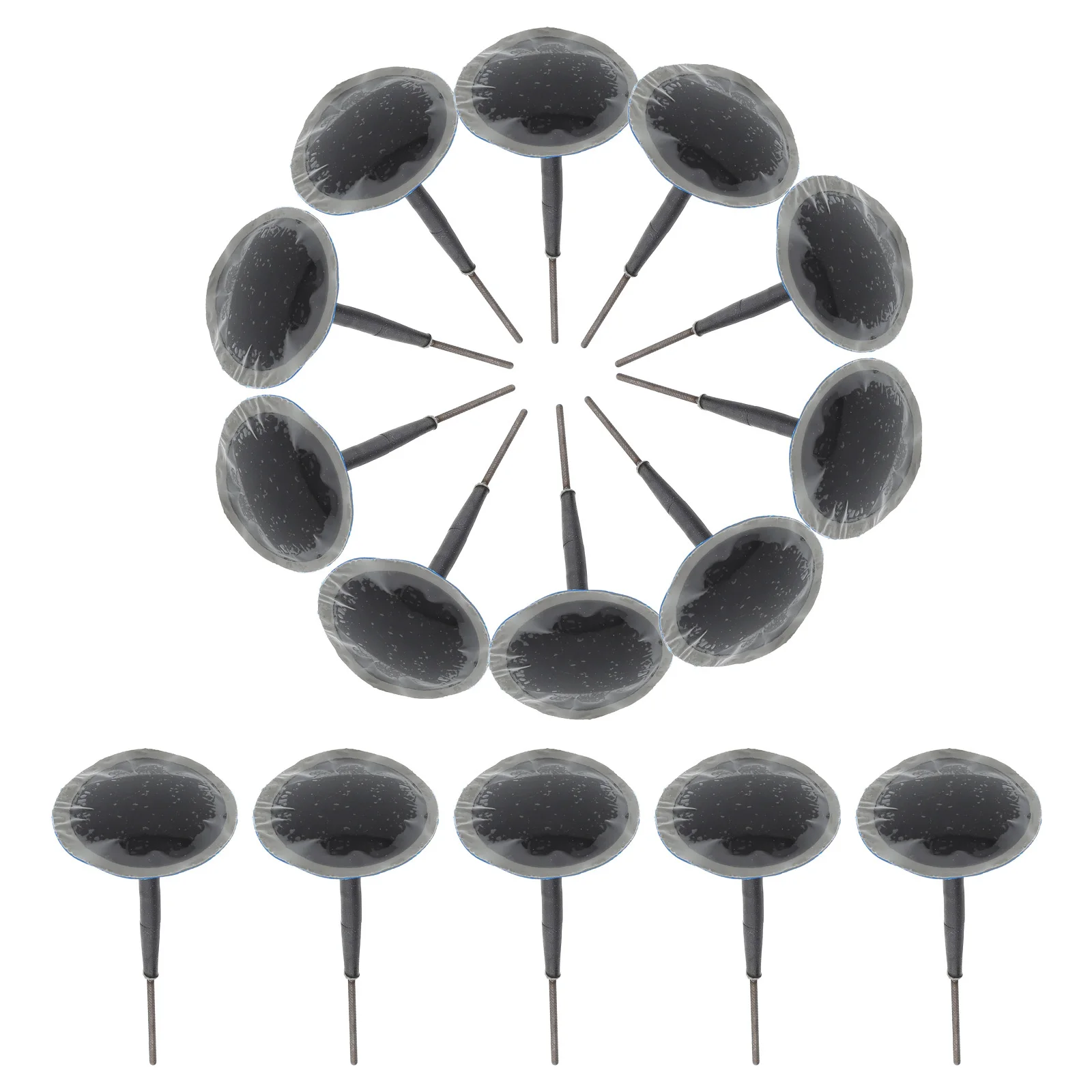 24pcs Mushroom Nail Tire Patch Universal Tubeless Puncture Repair Kit For Car Motorcycle Auto Rubber Repair Tools
24pcs Mushroom Nail Tire Patch Universal Tubeless Puncture Repair Kit For Car Motorcycle Auto Rubber Repair Tools