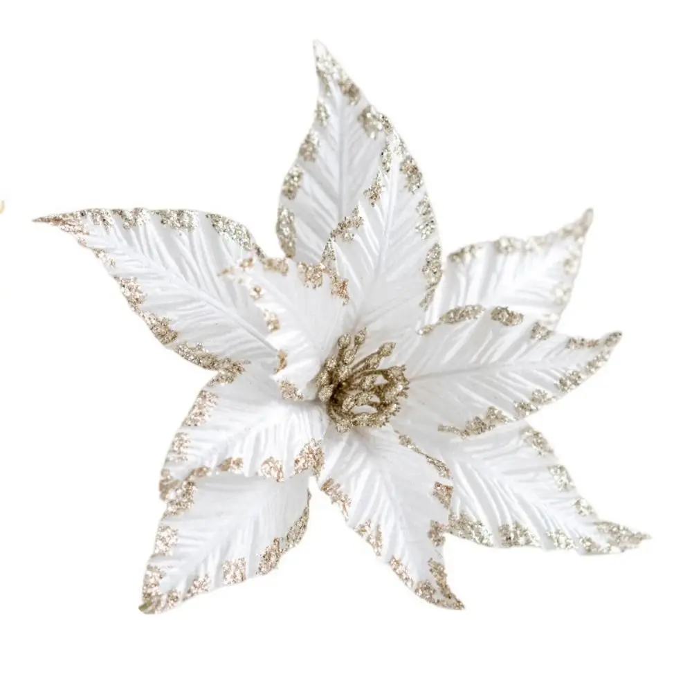 Handmade Artificial Christmas Flowers Multi-color Shiny Simulated Christmas Flower DIY Christmas Tree Accessories Wedding
Handmade Artificial Christmas Flowers Multi-color Shiny Simulated Christmas Flower DIY Christmas Tree Accessories Wedding