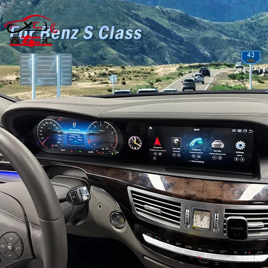 3-in-1 Integrated LCD Dual Screen For Benz S Class W221 S250 2006 - 2013 Carplay Android Video Player GPS Car Radio Multimedia
3-in-1 Integrated LCD Dual Screen For Benz S Class W221 S250 2006 - 2013 Carplay Android Video Player GPS Car Radio Multimedia