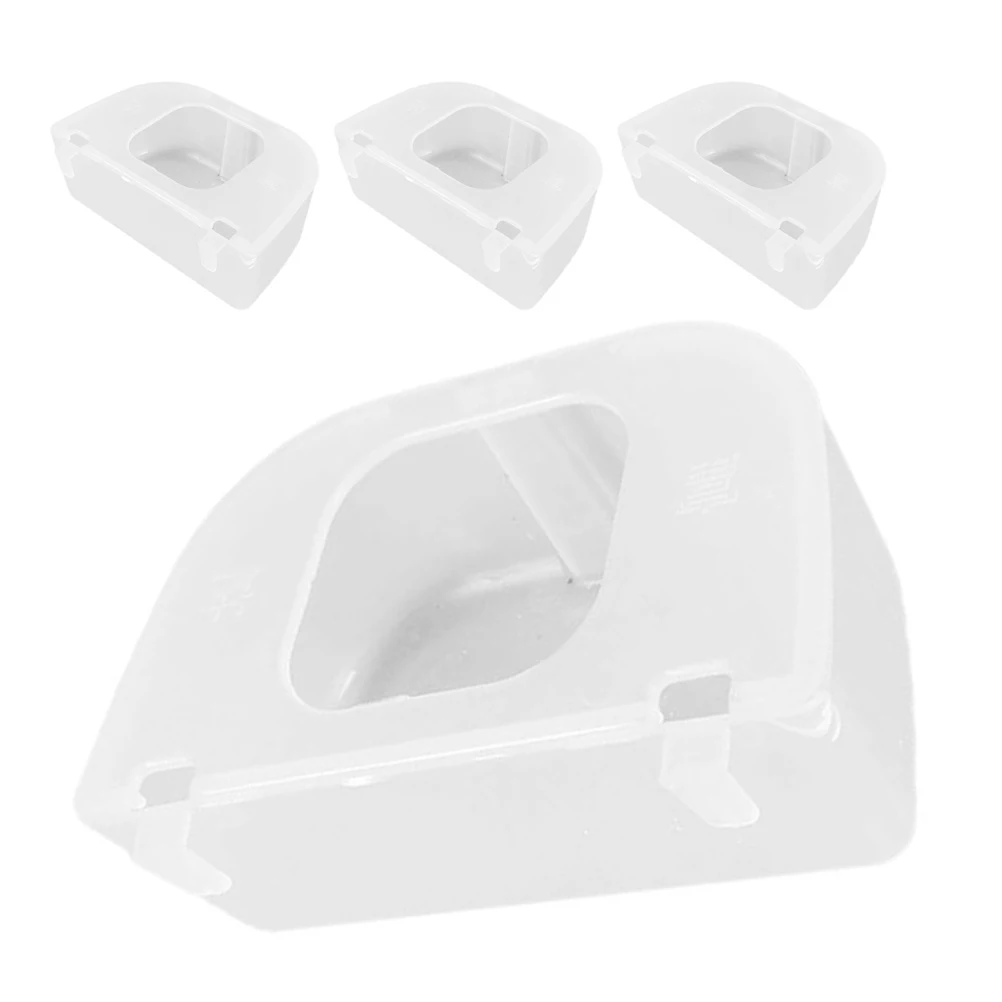 4pcs Bird Feeder Transparent Anti-spill Cage Mounted Pigeon Parrot Food Dispenser Container Easy Clean Reusable Pet Supplies
4pcs Bird Feeder Transparent Anti-spill Cage Mounted Pigeon Parrot Food Dispenser Container Easy Clean Reusable Pet Supplies