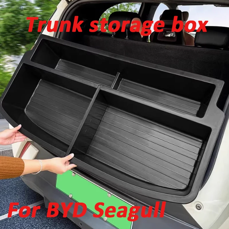 Для BYD SeaGull 2023 2024, ящик для хранения багажника, отделение из АБС-пластика для хранения аксессуаров для салона автомобиля, чехол
Для BYD SeaGull 2023 2024, ящик для хранения багажника, отделение из АБС-пластика для хранения аксессуаров для салона автомобиля, чехол