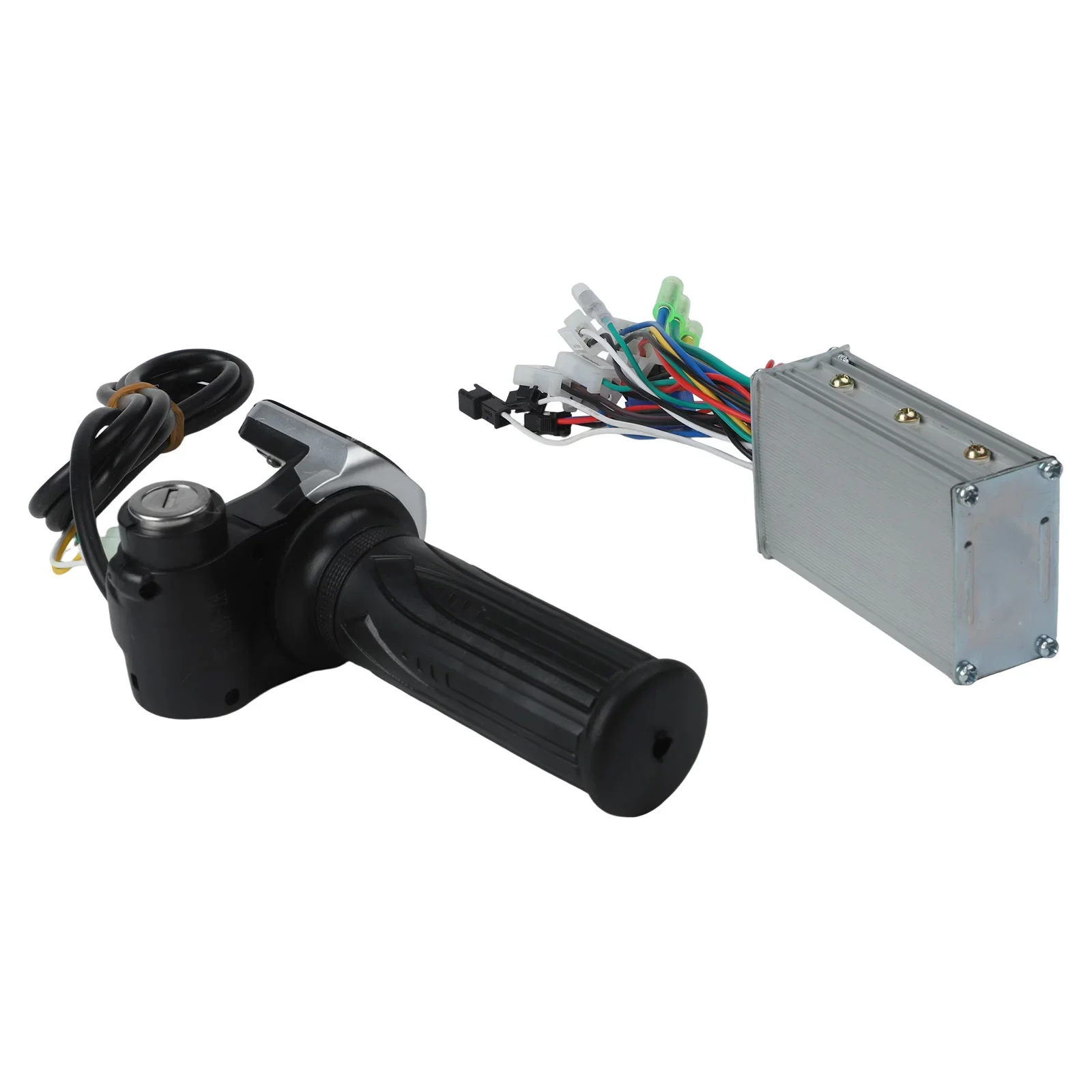 Cycling Accessory Brushless Motor Controller Lcd Throttle Handlebar Display Kit Lcd Aluminum Alloy Controller Voltage Protection
Cycling Accessory Brushless Motor Controller Lcd Throttle Handlebar Display Kit Lcd Aluminum Alloy Controller Voltage Protection