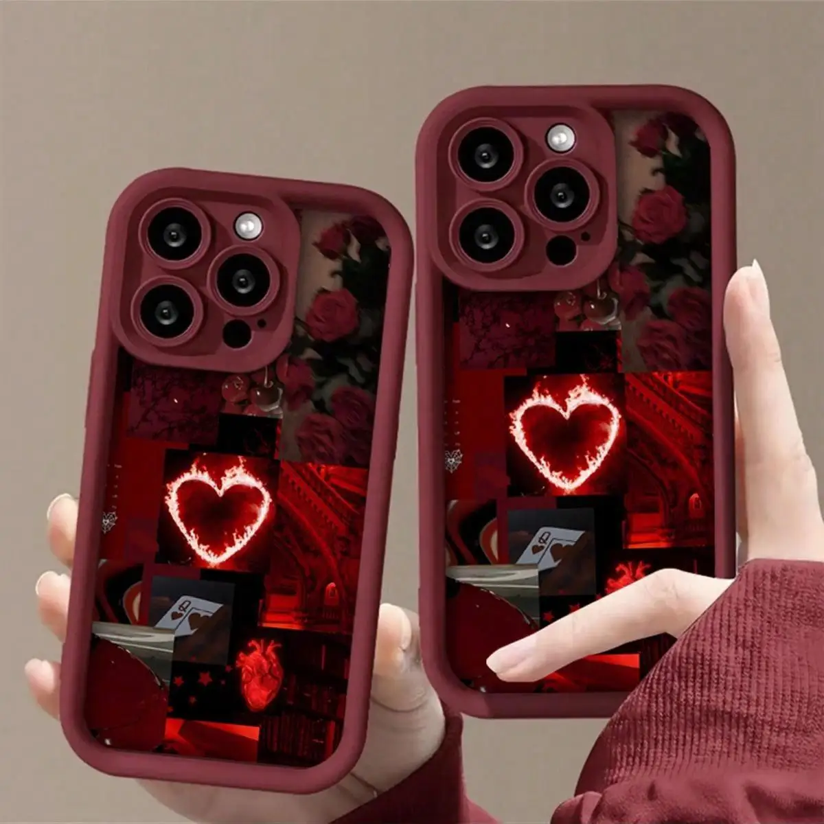 Heart Pattern Phone Case for IPhone 16 Pro Max 15 Pro Max Compatible with IPhone 16 Pro Max 15 Pro 14Plus 13 12 11 XR X/XS
Heart Pattern Phone Case for IPhone 16 Pro Max 15 Pro Max Compatible with IPhone 16 Pro Max 15 Pro 14Plus 13 12 11 XR X/XS