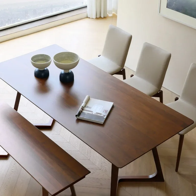 Black walnut dining table 2025 new all solid wood dining table
Black walnut dining table 2025 new all solid wood dining table