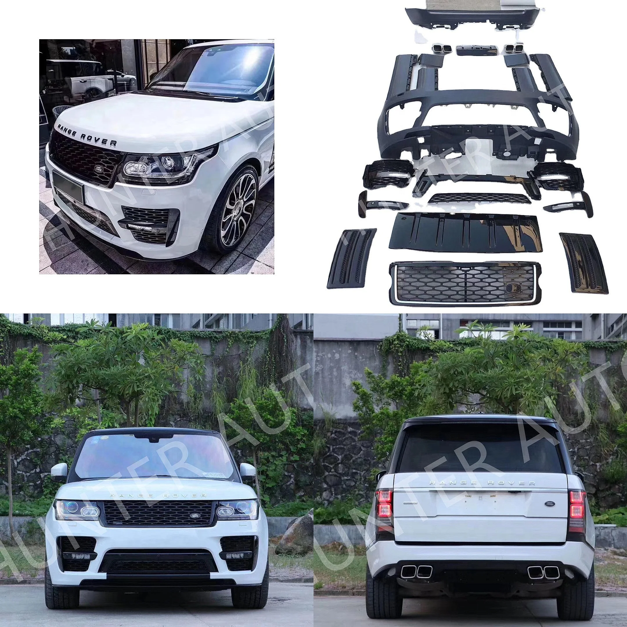 Factory Price RR Land Rover Range Rover Vogue 2013-2017 Upgrade 2018 SVO Bodykit Bumper
Factory Price RR Land Rover Range Rover Vogue 2013-2017 Upgrade 2018 SVO Bodykit Bumper