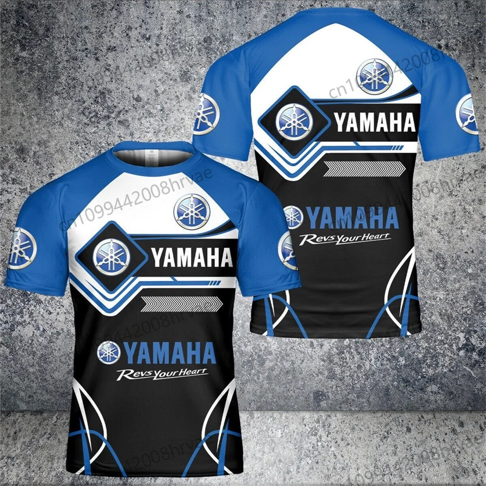 Yamaha racing suit, extreme speed conquer heavy motorcycle, Yamaha short-sleeved T-shirt, quick-drying, sweat-wicking T-shirt.
Yamaha racing suit, extreme speed conquer heavy motorcycle, Yamaha short-sleeved T-shirt, quick-drying, sweat-wicking T-shirt.