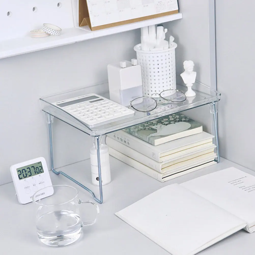 Stackable Metal Cabinet Storage Shelf Organizer Strong Layering Rack for Kitchen Bathroom Office Desktop Storage
Stackable Metal Cabinet Storage Shelf Organizer Strong Layering Rack for Kitchen Bathroom Office Desktop Storage