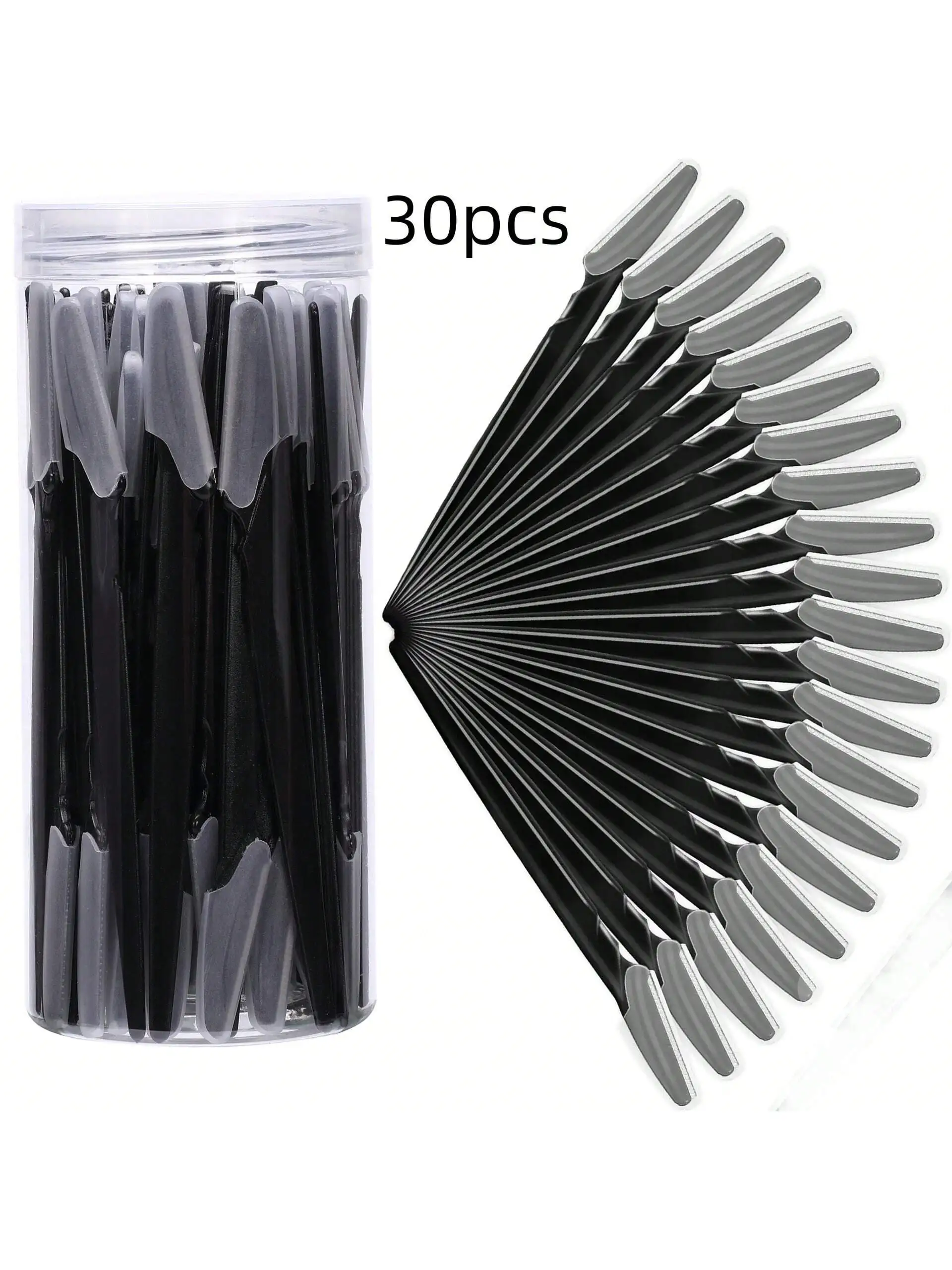 Бритвы для бровей, триммеры для бровей, бритвы для лица для женщин и мужчин, инструменты для ухода за кожей, один из предметов первой необходимости для путешествий, 30 шт., черный
Бритвы для бровей, триммеры для бровей, бритвы для лица для женщин и мужчин, инструменты для ухода за кожей, один из предметов первой необходимости для путешествий, 30 шт., черный