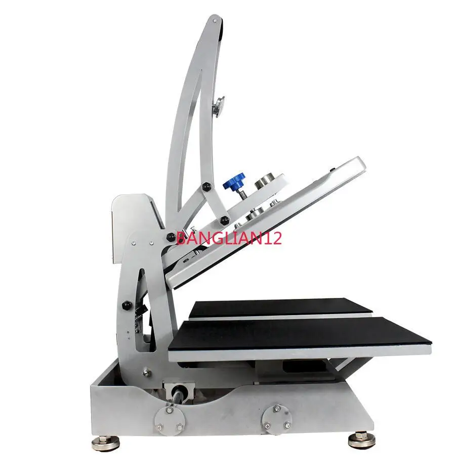 Garment processing equipment 40 * 50cm double station magnetic semi-automatic heat transfer machine
Garment processing equipment 40 * 50cm double station magnetic semi-automatic heat transfer machine