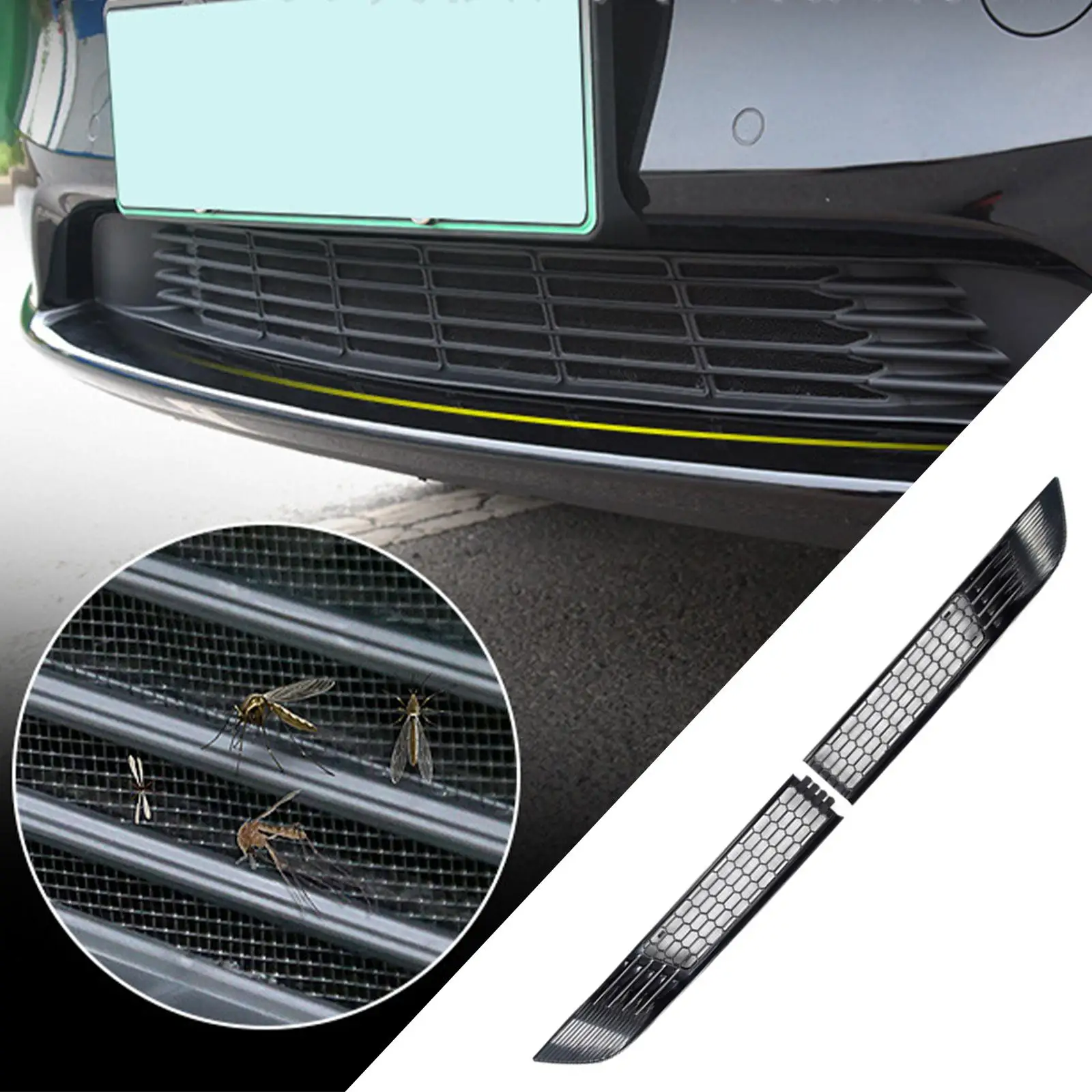 Защитный блок решетки переднего бампера Tiny Debris Perfect Match Gravel Легко устанавливается
Защитный блок решетки переднего бампера Tiny Debris Perfect Match Gravel Легко устанавливается