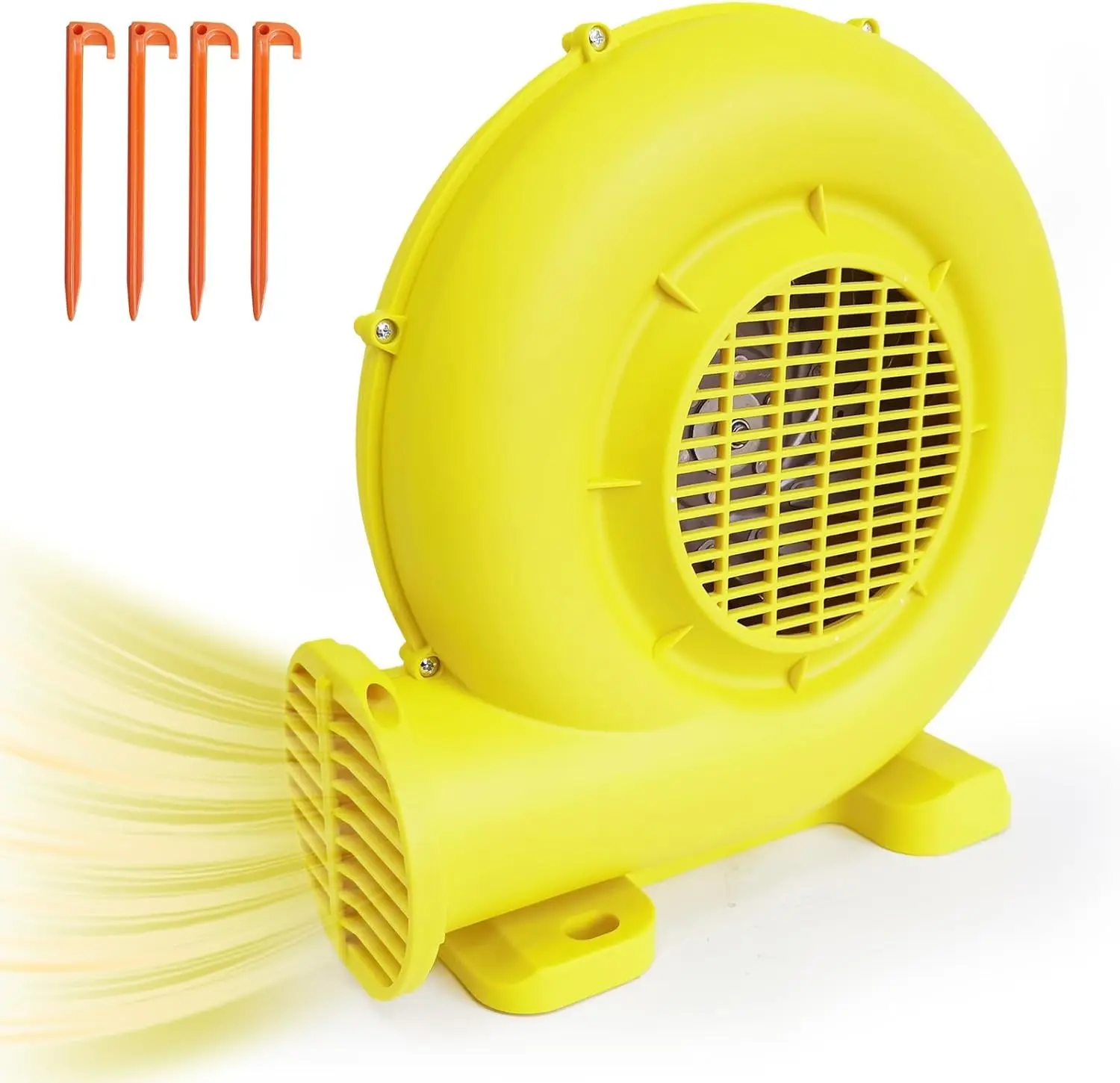 Powerful 550W (0.74HP) Portable Inflatable Air Pump for Bounce Houses, Bubble Houses, Jump Slides, Water Slides, and Inflatable Castles
Powerful 550W (0.74HP) Portable Inflatable Air Pump for Bounce Houses, Bubble Houses, Jump Slides, Water Slides, and Inflatable Castles
