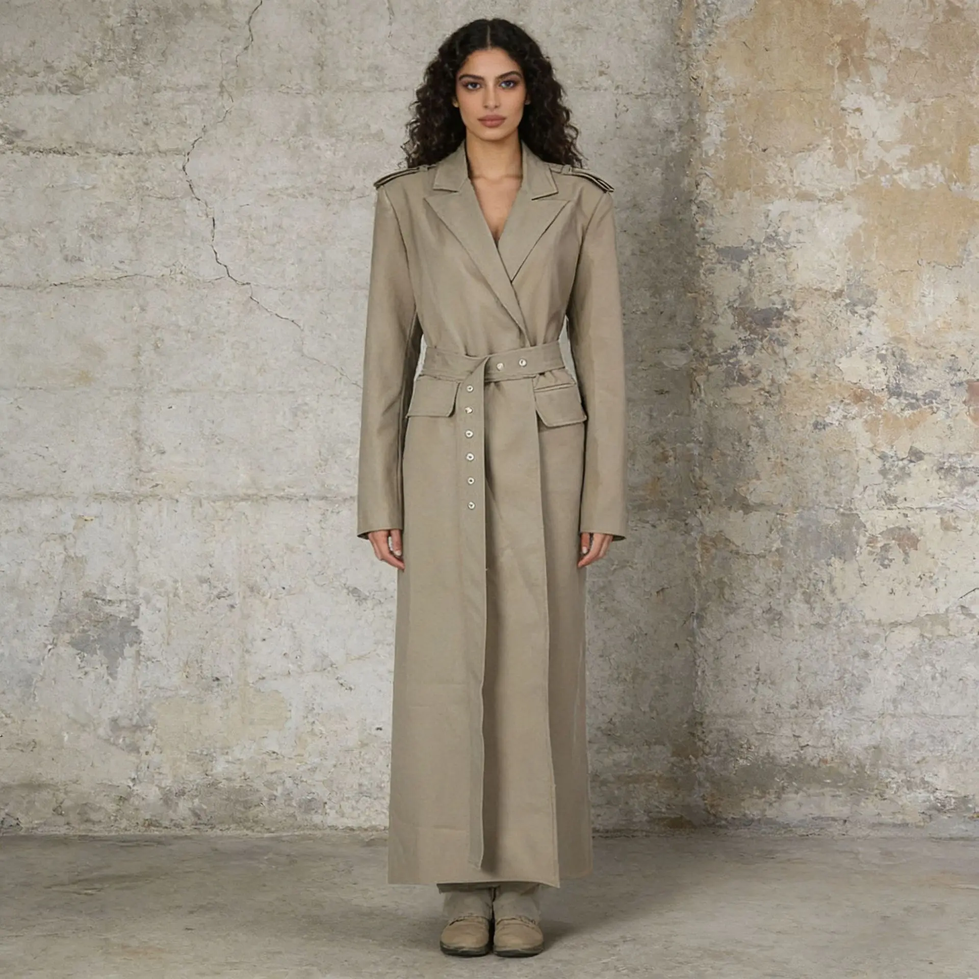SuperAen 2026 Spring New Korean Style Waist Belt Long-Sleeve Long Coat for Women Fashion Solid Color Oversize Coats
SuperAen 2026 Spring New Korean Style Waist Belt Long-Sleeve Long Coat for Women Fashion Solid Color Oversize Coats