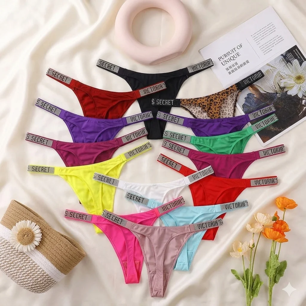 Трусики Victoria's Secret Soft с стразами, дышащие, классические, сексуальные, женское нижнее белье, антибактериальные, 3 шт., модные
Трусики Victoria's Secret Soft с стразами, дышащие, классические, сексуальные, женское нижнее белье, антибактериальные, 3 шт., модные