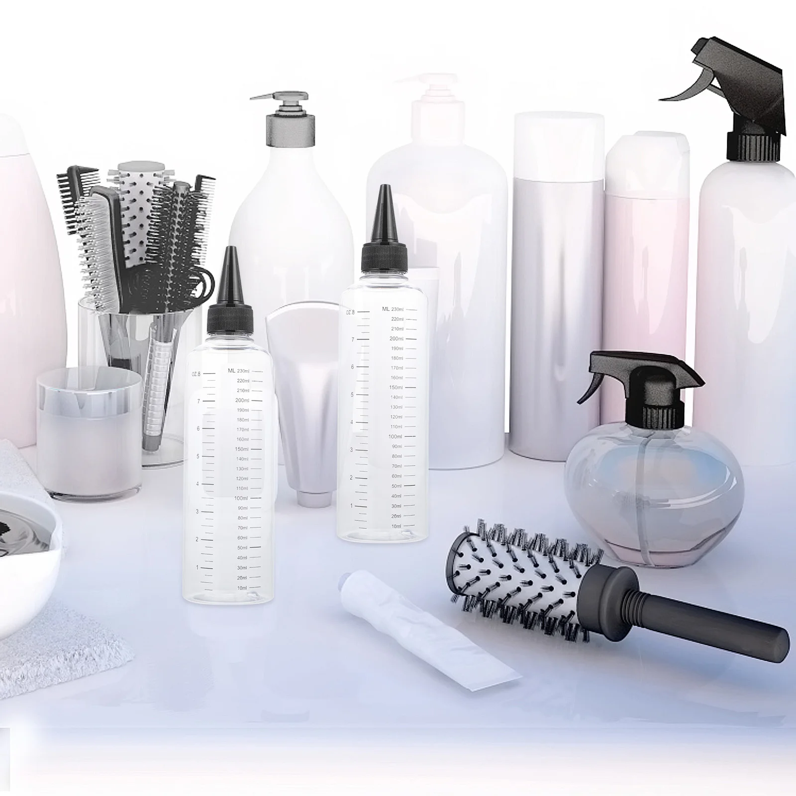12pcs PET Applicator Bottles Hair Color Dispenser Pointed Mouth Leak Proof Plastic Container Laboratory Bottle
12pcs PET Applicator Bottles Hair Color Dispenser Pointed Mouth Leak Proof Plastic Container Laboratory Bottle