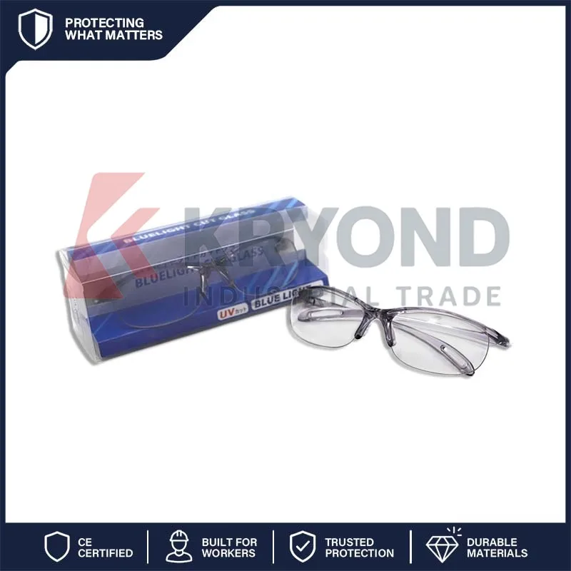 Yamamoto YA 580BC Blue Light Blocking Safety Glasses Protective Eyewear Computer Screen Work Office Industrial Outdoor Use
Yamamoto YA 580BC Blue Light Blocking Safety Glasses Protective Eyewear Computer Screen Work Office Industrial Outdoor Use