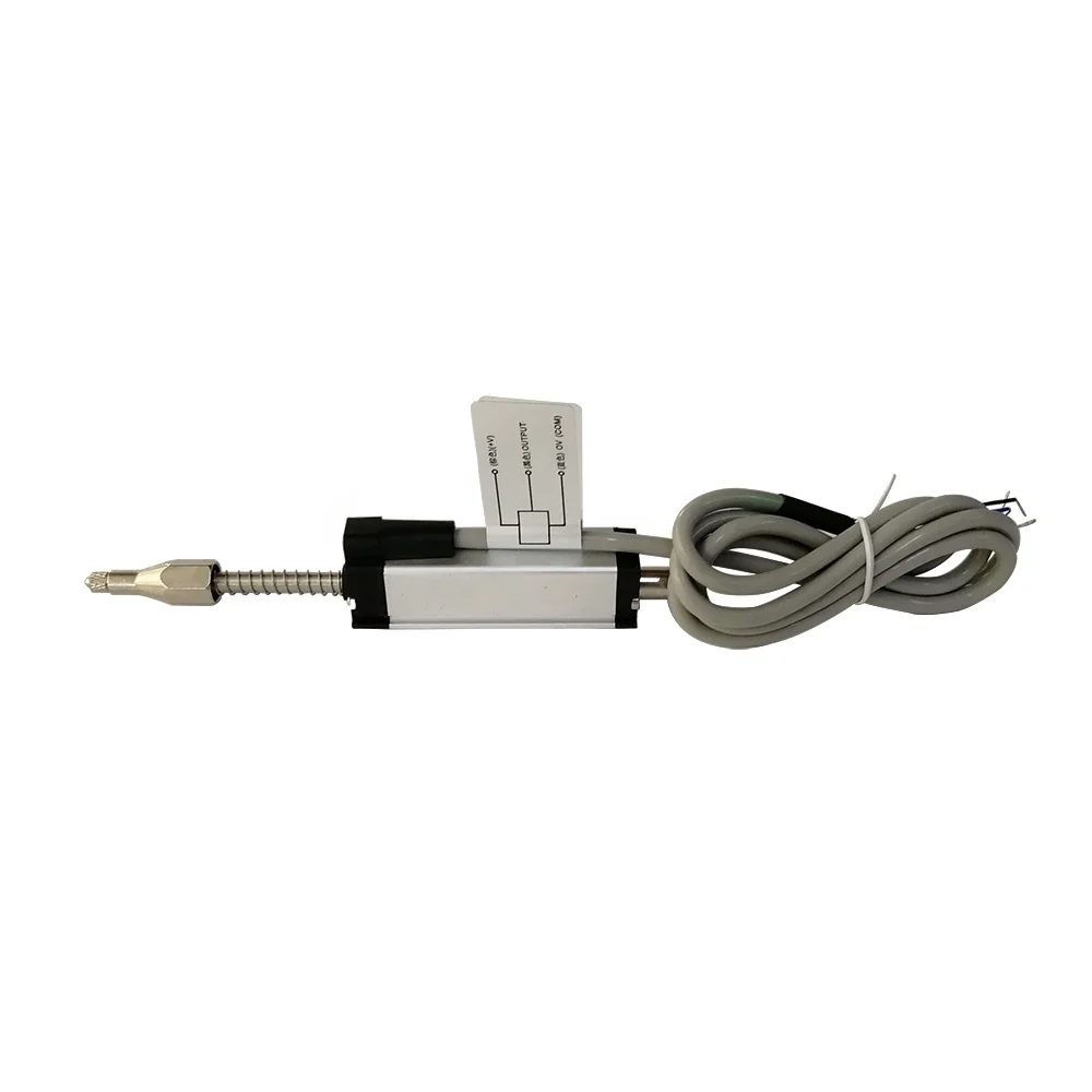 KTR-25 Return Spring Resistive Linear Displacement Transducer With Ball Bearing
KTR-25 Return Spring Resistive Linear Displacement Transducer With Ball Bearing