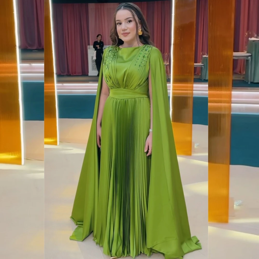Customized es Draped Beading Celebrity A-line O-Neck Bespoke Occasion Gown Long Dresses
Customized es Draped Beading Celebrity A-line O-Neck Bespoke Occasion Gown Long Dresses