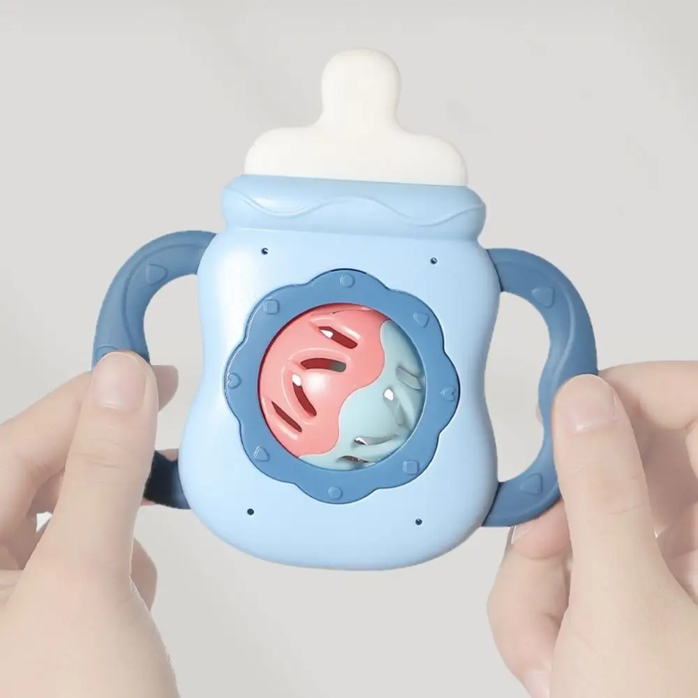 Милая пищевая погремушка-прорезыватель для младенцев в форме бутылочки, жевательная игрушка из АБС-пластика для кроватки
Милая пищевая погремушка-прорезыватель для младенцев в форме бутылочки, жевательная игрушка из АБС-пластика для кроватки