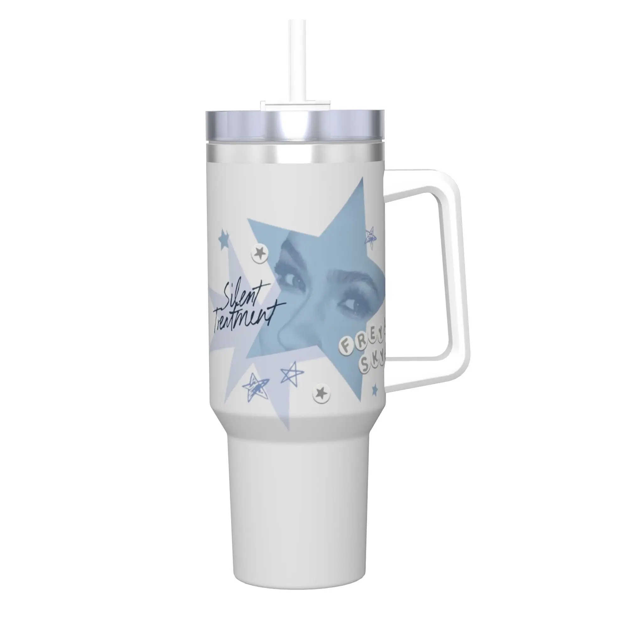 Freya Skye Singer Tumbler 40oz Stainless Steel Double Wall Vacuum Insulated Tumblers Mug With Straw
Freya Skye Singer Tumbler 40oz Stainless Steel Double Wall Vacuum Insulated Tumblers Mug With Straw