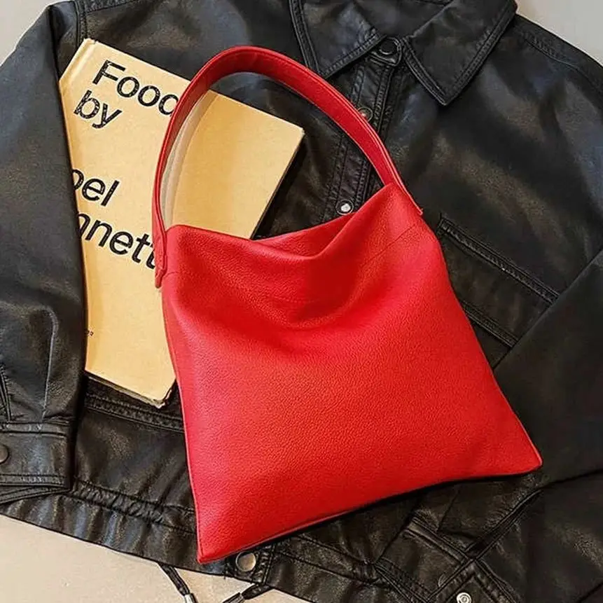 Women's Simple Solid PU Leather Shoulder Bag 2025 New Square Handbag Hidden Magnetic Buckle Versatile Female Underarm Bags
Women's Simple Solid PU Leather Shoulder Bag 2025 New Square Handbag Hidden Magnetic Buckle Versatile Female Underarm Bags