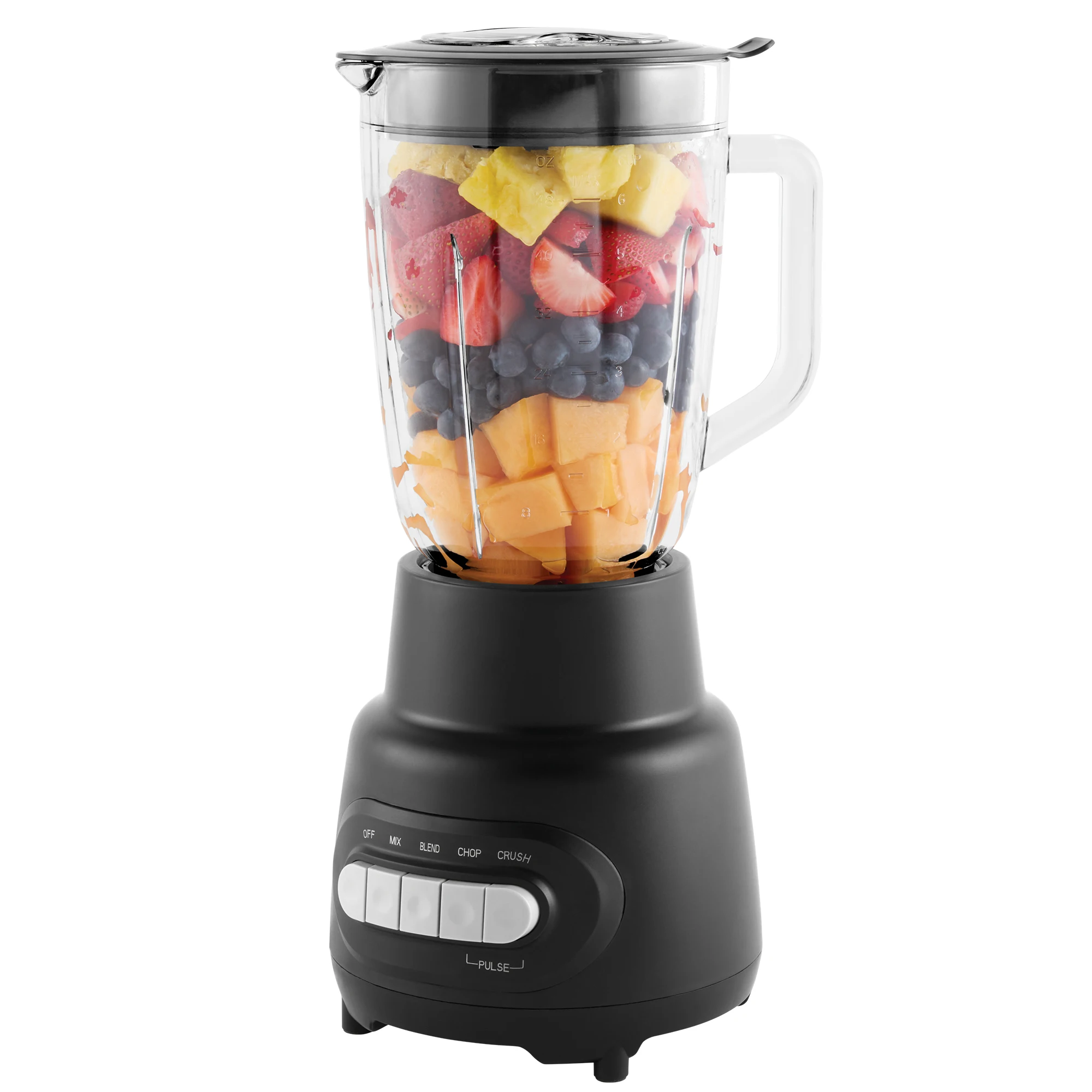 Glass Jar 5 Speed Blender with 6-Cup Jar (48Oz) Capacity,New
Glass Jar 5 Speed Blender with 6-Cup Jar (48Oz) Capacity,New