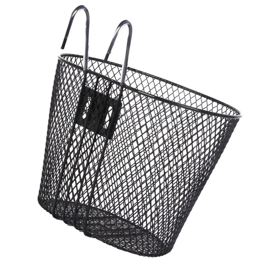 Sturdy Iron Basket Front Handlebar Mount Cycling Storage Basket Detachable Container Corrosion Resistant For Scooter 
Sturdy Iron Basket Front Handlebar Mount Cycling Storage Basket Detachable Container Corrosion Resistant For Scooter