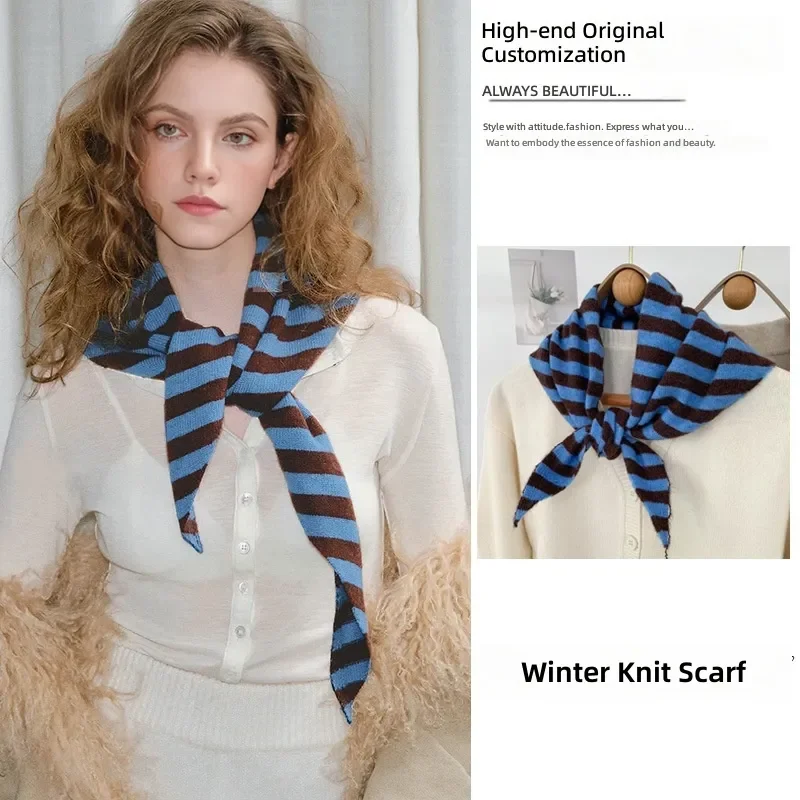 2026 British Ins Style Wool Knitted Triangle Scarf for Women Headscarf Autumn Winter Shawl Scarf Batch
2026 British Ins Style Wool Knitted Triangle Scarf for Women Headscarf Autumn Winter Shawl Scarf Batch