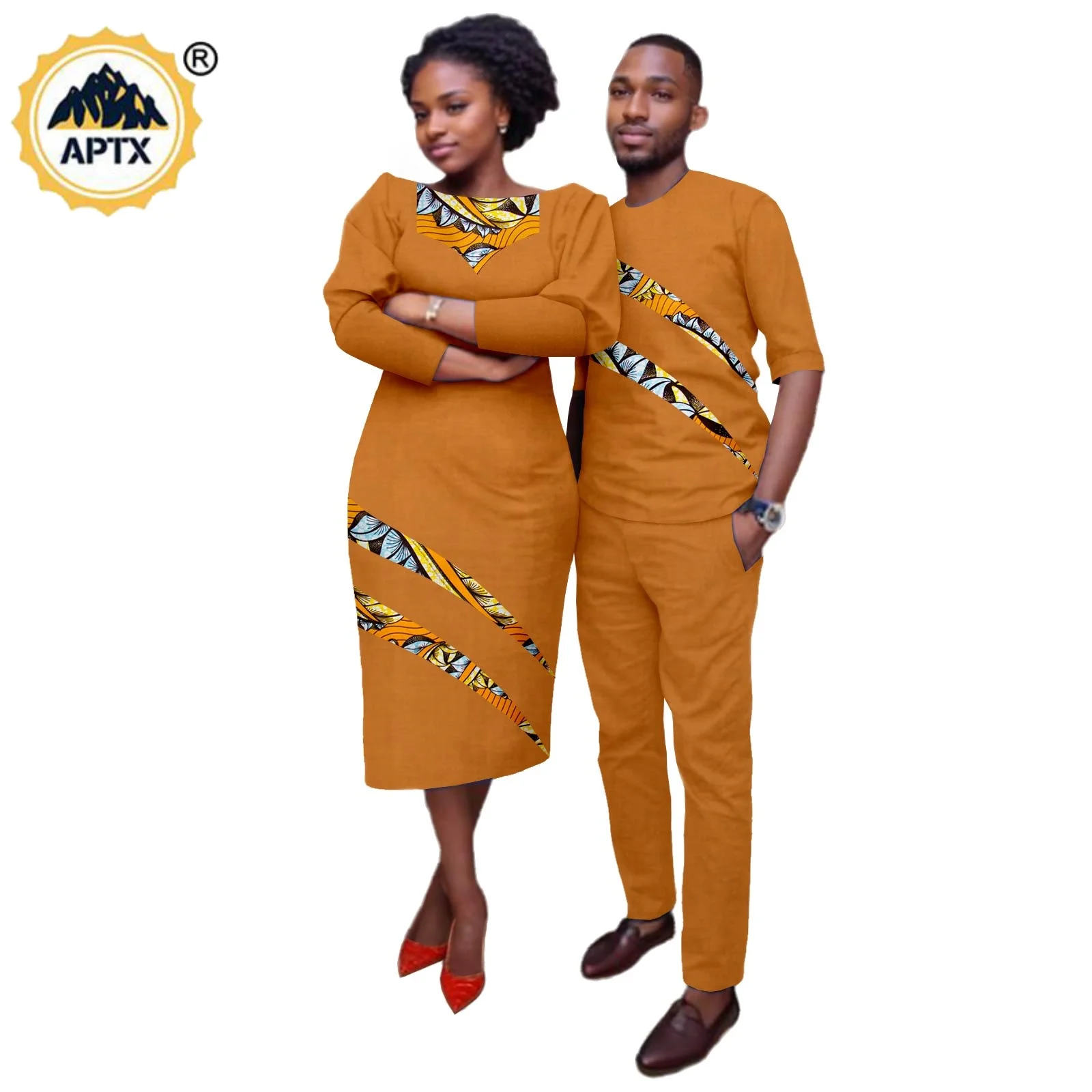 Dashiki Sexy African Lantern Sleeve Print Dresses for Women Matching Couples Outfits Bazin Riche Men Top and Pant Sets 24C045
Dashiki Sexy African Lantern Sleeve Print Dresses for Women Matching Couples Outfits Bazin Riche Men Top and Pant Sets 24C045