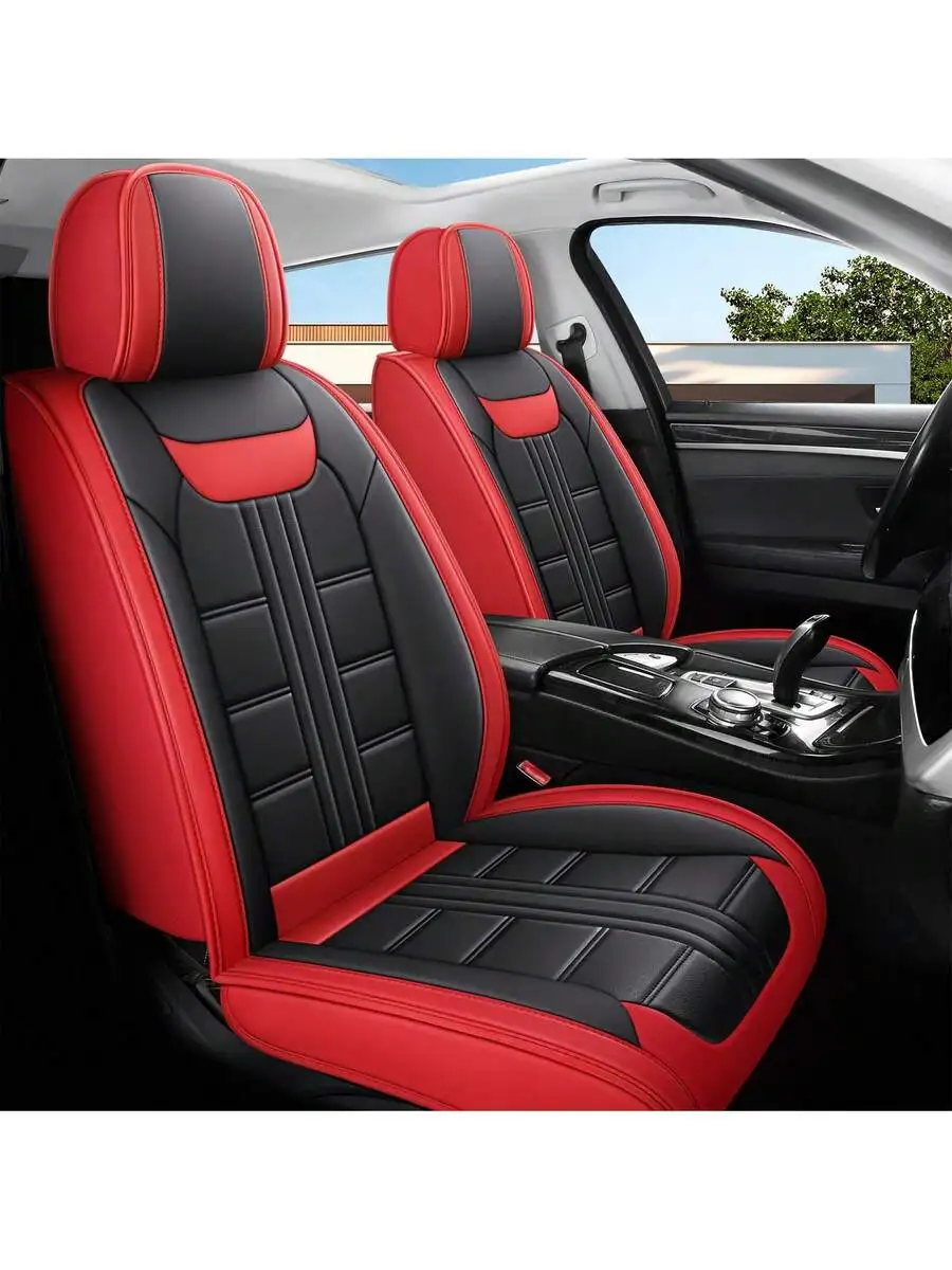 5-Seat Waterproof Luxury Leather Car Seat Cover Full Wrap Universal Fit For Cars SUV Truck Easy Clean
5-Seat Waterproof Luxury Leather Car Seat Cover Full Wrap Universal Fit For Cars SUV Truck Easy Clean