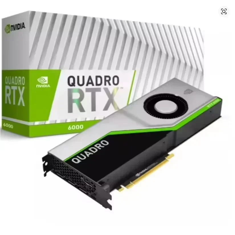 Quadro RTX 6000 24GB GDDR6 384bit Card & RTX 6000 48GBT
Quadro RTX 6000 24GB GDDR6 384bit Card & RTX 6000 48GBT