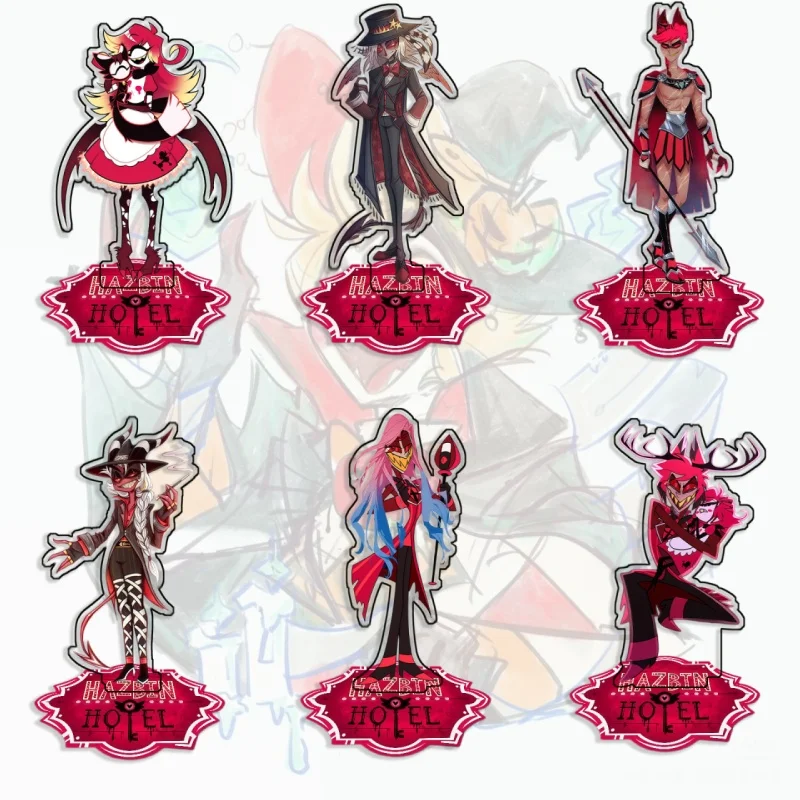 Standing Sign for Helluva Boss Alastor Angel Dust Acrylic Desktop Stand Decorating Self Made Collection Toys Fans Gifts 15cm
Standing Sign for Helluva Boss Alastor Angel Dust Acrylic Desktop Stand Decorating Self Made Collection Toys Fans Gifts 15cm