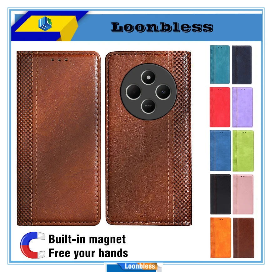 Чехол celular для Xiaomi Poco C75 Cover Wallet Flip Phone Book Etui Poco C75 Чехол Poco C75 C 75 PocoC75 Корпус Кожаный корпус 5G 
Чехол celular для Xiaomi Poco C75 Cover Wallet Flip Phone Book Etui Poco C75 Чехол Poco C75 C 75 PocoC75 Корпус Кожаный корпус 5G