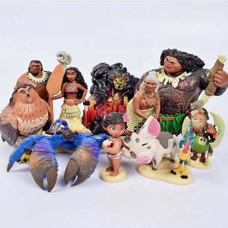 Набор из 10 фигурок Disney Moana: Мауи, Моана, Пуа, Хейхей, коллекционные игрушки, подарки на день рождения для детей, декор для рабочего стола, автомобиля, спальни, мультяшные персонажи
Набор из 10 фигурок Disney Moana: Мауи, Моана, Пуа, Хейхей, коллекционные игрушки, подарки на день рождения для детей, декор для рабочего стола, автомобиля, спальни, мультяшные персонажи