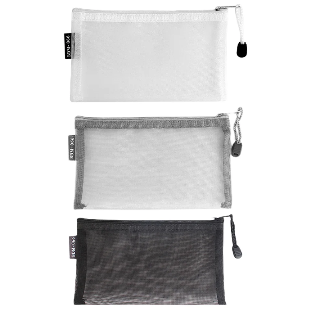 3pcs Pencil Case Cute Portable Organizer School Supplies Stationery Bag Bulk Child Pen Bags For Packaging Mesh Pouch
3pcs Pencil Case Cute Portable Organizer School Supplies Stationery Bag Bulk Child Pen Bags For Packaging Mesh Pouch