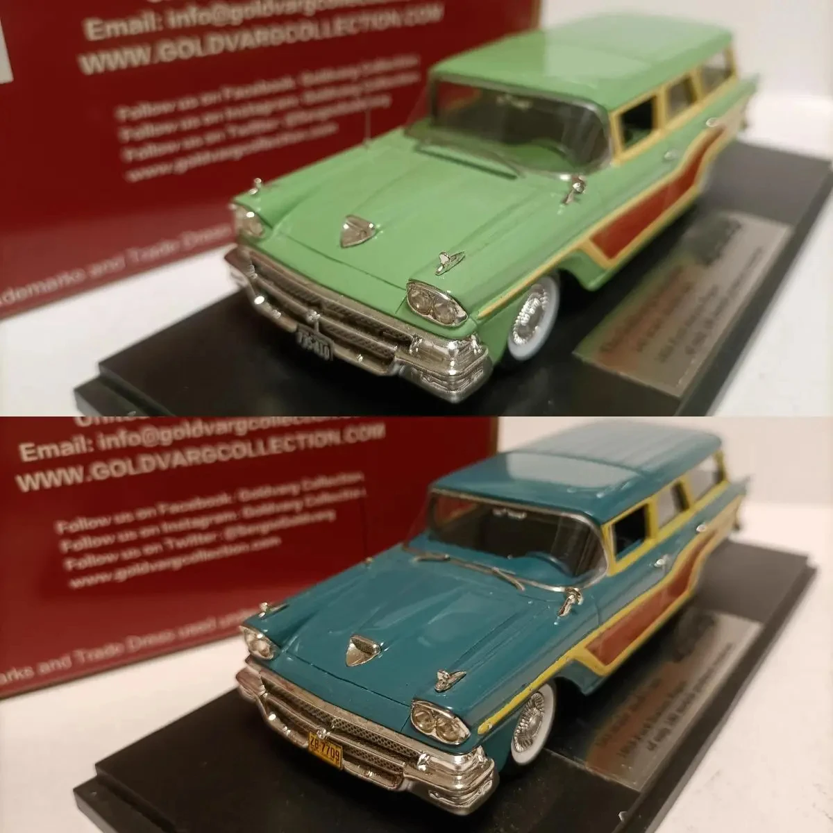Goldvarg масштаб 1:43 страна-станция 1958 имитация ограниченный выпуск Смола металлическая статическая модель автомобиля игрушка подарок
Goldvarg масштаб 1:43 страна-станция 1958 имитация ограниченный выпуск Смола металлическая статическая модель автомобиля игрушка подарок