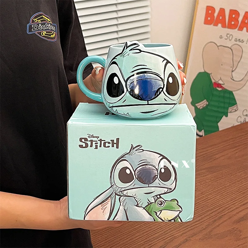 Anime Figure Stitch Girl High-Looking Cartoon Couple Milk Drinking Coffee Ceramic Mug Birthday Gifts 
Anime Figure Stitch Girl High-Looking Cartoon Couple Milk Drinking Coffee Ceramic Mug Birthday Gifts