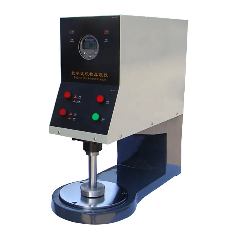 Digital Fabric Thickness for Test Device Textile Thickness for Test Gauge
Digital Fabric Thickness for Test Device Textile Thickness for Test Gauge