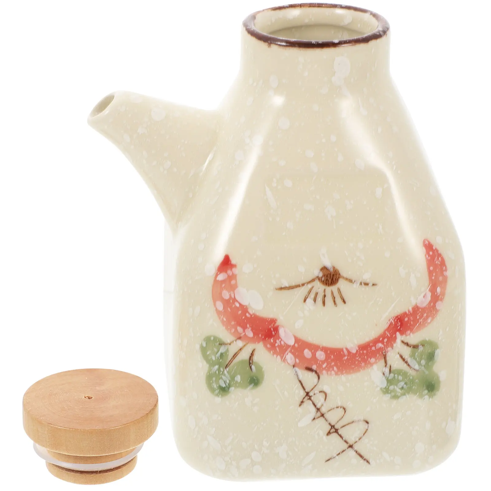 Ceramic Soy Sauce Bottle Kitchen Oil Dispenser Hot Sauce Bottle Simple Design Portable High Temperature Resistance Easy Clean
Ceramic Soy Sauce Bottle Kitchen Oil Dispenser Hot Sauce Bottle Simple Design Portable High Temperature Resistance Easy Clean
