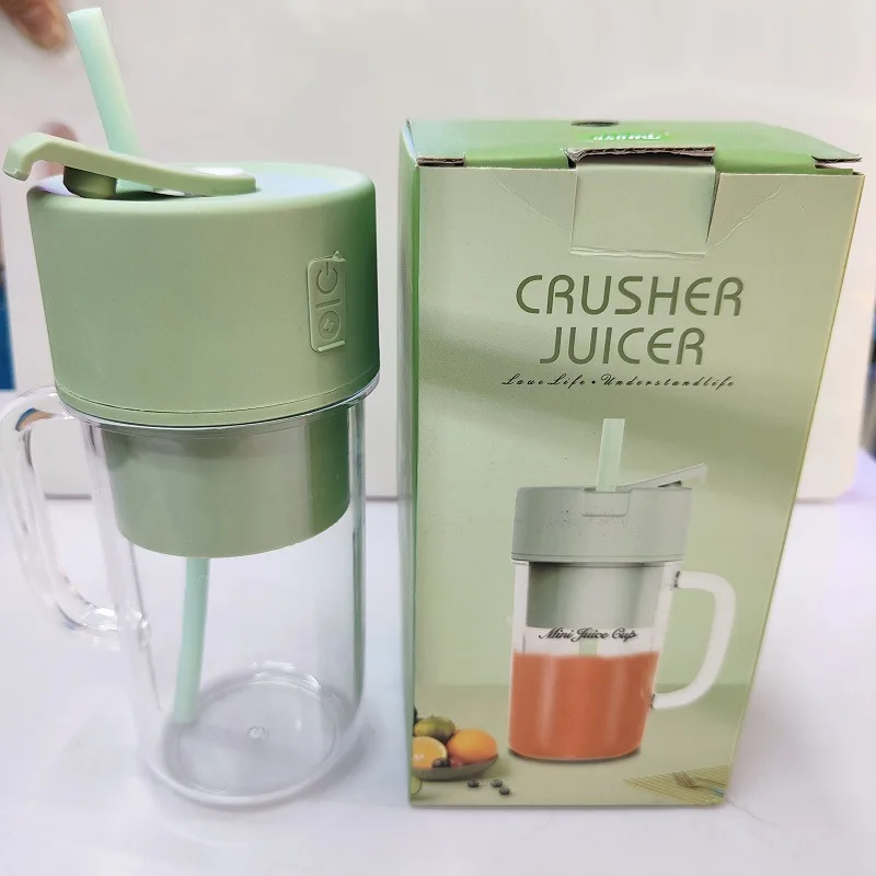 Hand-held juicer machine Portable juicer blender Electric Portable Fresh juicer machine the Mixer machine have straw
Hand-held juicer machine Portable juicer blender Electric Portable Fresh juicer machine the Mixer machine have straw