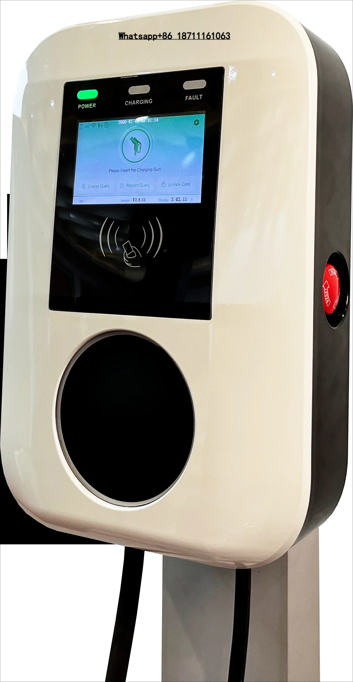 AC Ev Portable Charger 7kw/11kw/22kw with One for Electric Vehicles
AC Ev Portable Charger 7kw/11kw/22kw with One for Electric Vehicles