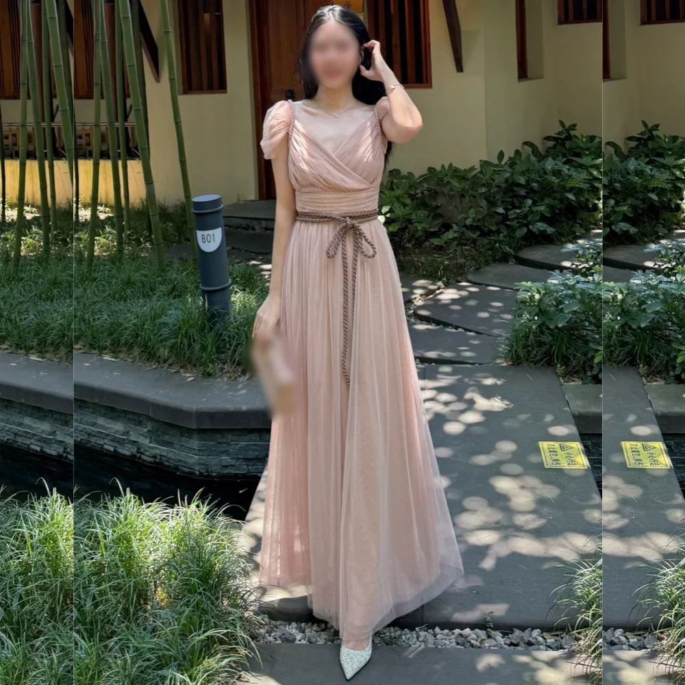 Customized Casual Simple Retro Net Pleat A-line V-neck Long Dresses Bespoke Occasion Intricate Matching
Customized Casual Simple Retro Net Pleat A-line V-neck Long Dresses Bespoke Occasion Intricate Matching