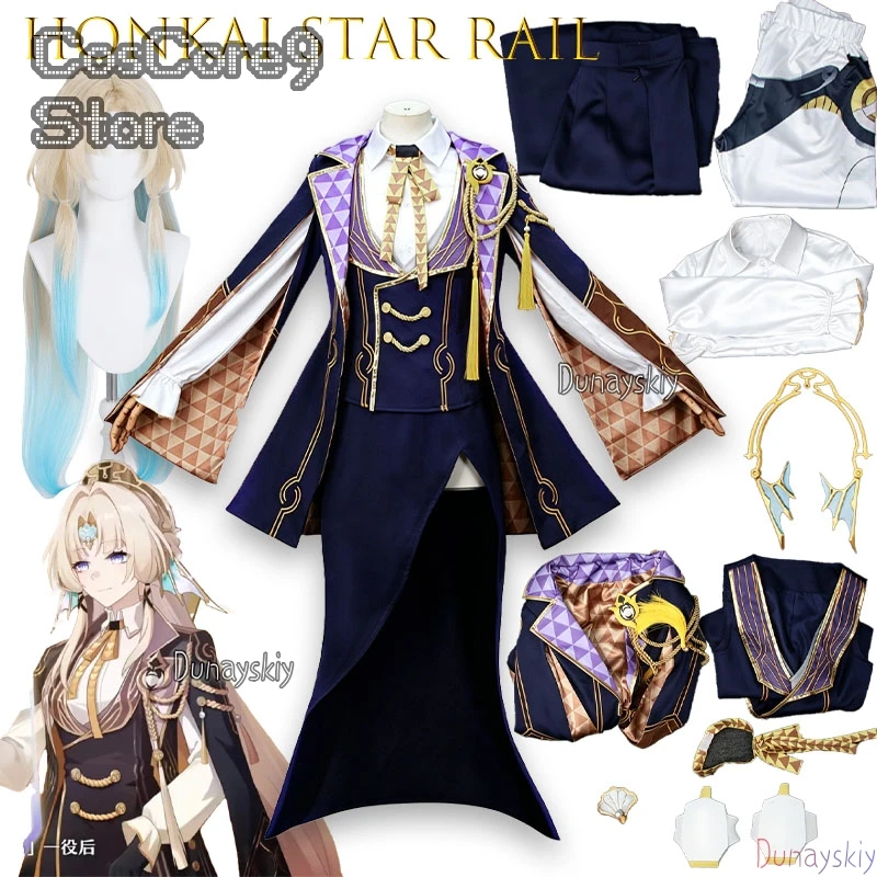 Костюм для косплея Pearl из Honkai Star Rail, полный комплект, униформа Ten Stonehearts, костюм для косплея Topaz, мужской костюм Ten Stonehearts Topaz
Костюм для косплея Pearl из Honkai Star Rail, полный комплект, униформа Ten Stonehearts, костюм для косплея Topaz, мужской костюм Ten Stonehearts Topaz