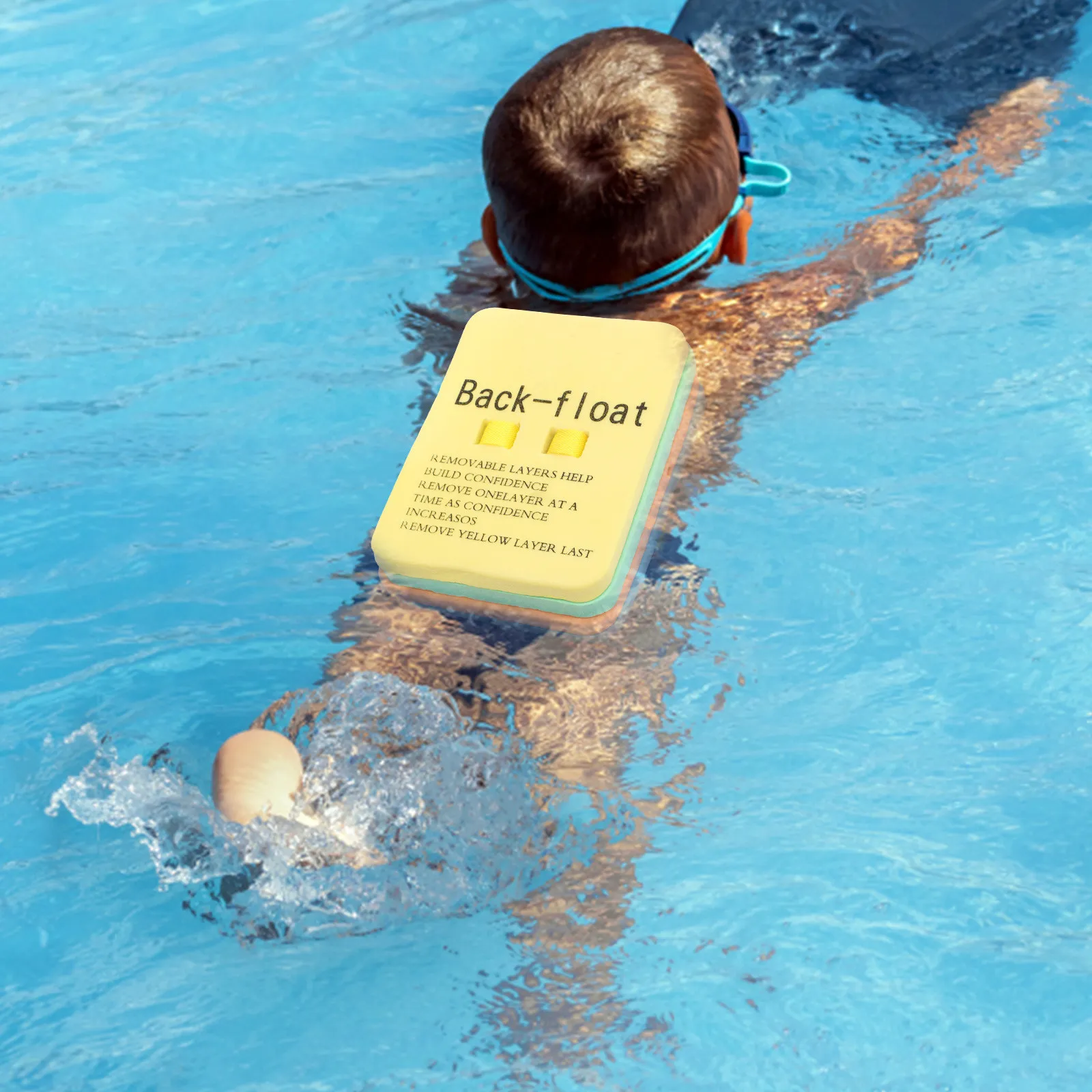 Swimming Learning Float Back Float Device for Children 4 Layer Eva Foam Training Aid Waterproof Swim Strokes
Swimming Learning Float Back Float Device for Children 4 Layer Eva Foam Training Aid Waterproof Swim Strokes