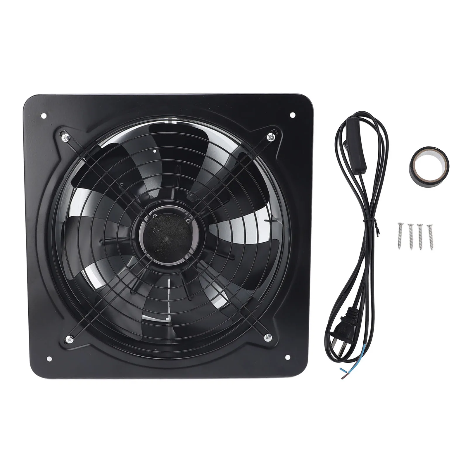 12in Exhaust Fan Industrial Air Extractor 12inch Lower Noise Window Ventilation Fan for Kitchen
12in Exhaust Fan Industrial Air Extractor 12inch Lower Noise Window Ventilation Fan for Kitchen
