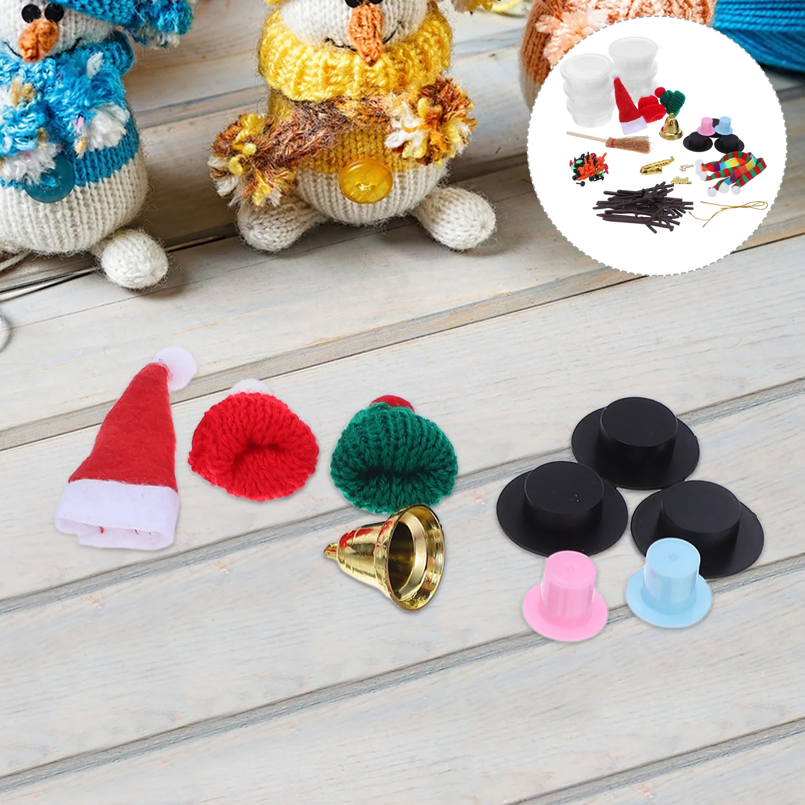 1 Set Clay Kit Diy Making Material For Mini Snowman Ornament Craft Polymer Clay Diy Kit - Build A Snowman Indoor Decor
1 Set Clay Kit Diy Making Material For Mini Snowman Ornament Craft Polymer Clay Diy Kit - Build A Snowman Indoor Decor