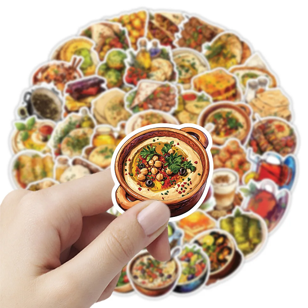 10/50PCS Middle Eastern Specialty Food Stickers Food Graffiti Decals Creative DIY Decoration Laptop Phone Guitar Car Bike Toys
10/50PCS Middle Eastern Specialty Food Stickers Food Graffiti Decals Creative DIY Decoration Laptop Phone Guitar Car Bike Toys