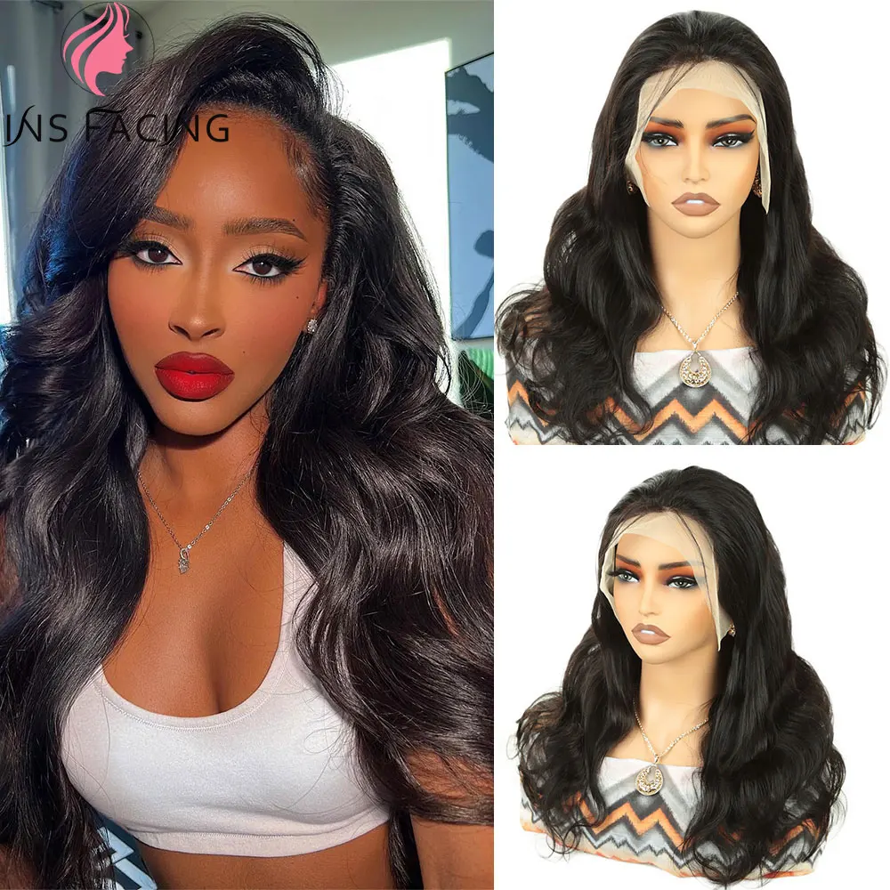 INS FACING 13x4 Transparent Lace Frontal Human Hair Wig Body Wave 4/27 Highlight Lace Wigs for Women Lace Front Human Hair Wigs
INS FACING 13x4 Transparent Lace Frontal Human Hair Wig Body Wave 4/27 Highlight Lace Wigs for Women Lace Front Human Hair Wigs