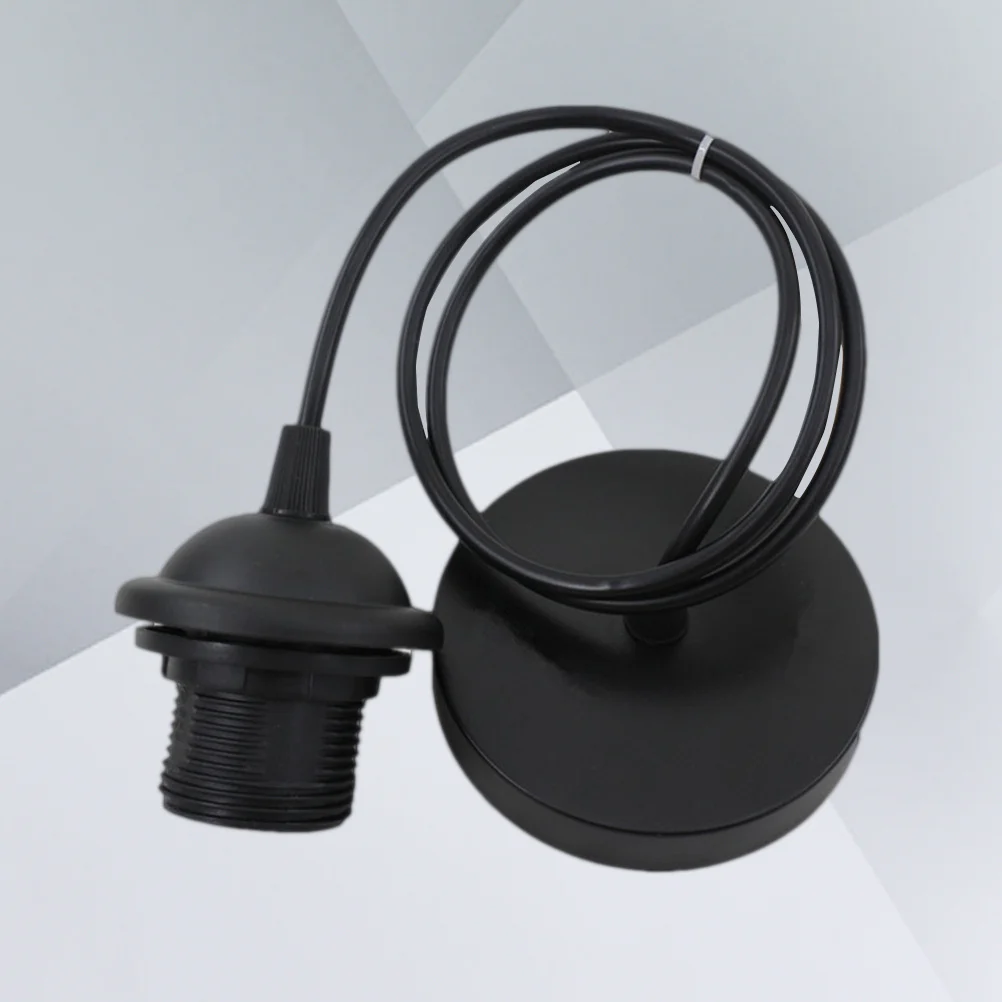 E27 Holder Socket Base For Light Bulb Black Pendent Lamp Cover Replacement Light Socket Bulb Holder Lamp Base Lighting Fixture
E27 Holder Socket Base For Light Bulb Black Pendent Lamp Cover Replacement Light Socket Bulb Holder Lamp Base Lighting Fixture