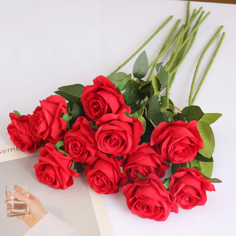Colorful 10 Pieces Artificial Rose Flower Buds Flower Wedding Birthday Home Party Decoration For Valentine's Day Thanksgiving
Colorful 10 Pieces Artificial Rose Flower Buds Flower Wedding Birthday Home Party Decoration For Valentine's Day Thanksgiving